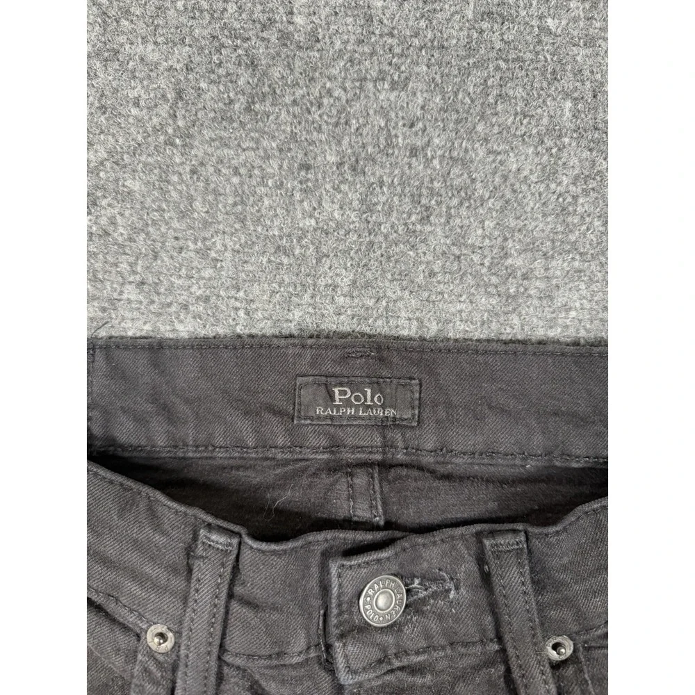 Polo Ralph Lauren The‎ Hampton Relaxed Straight Jeans Mens 30x30 Black